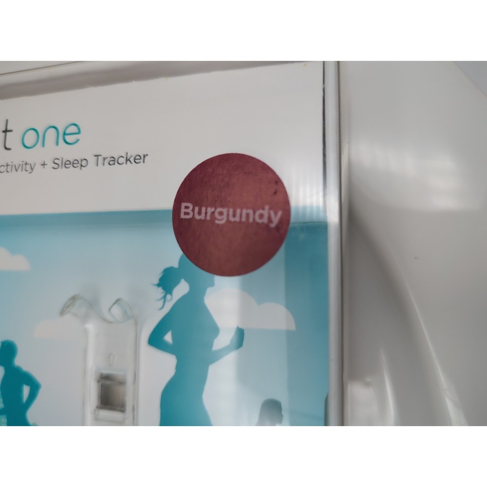Fitbit One Retail Box Burgundy FB103BY No tracker no accy Empty Box Only 4 Parts